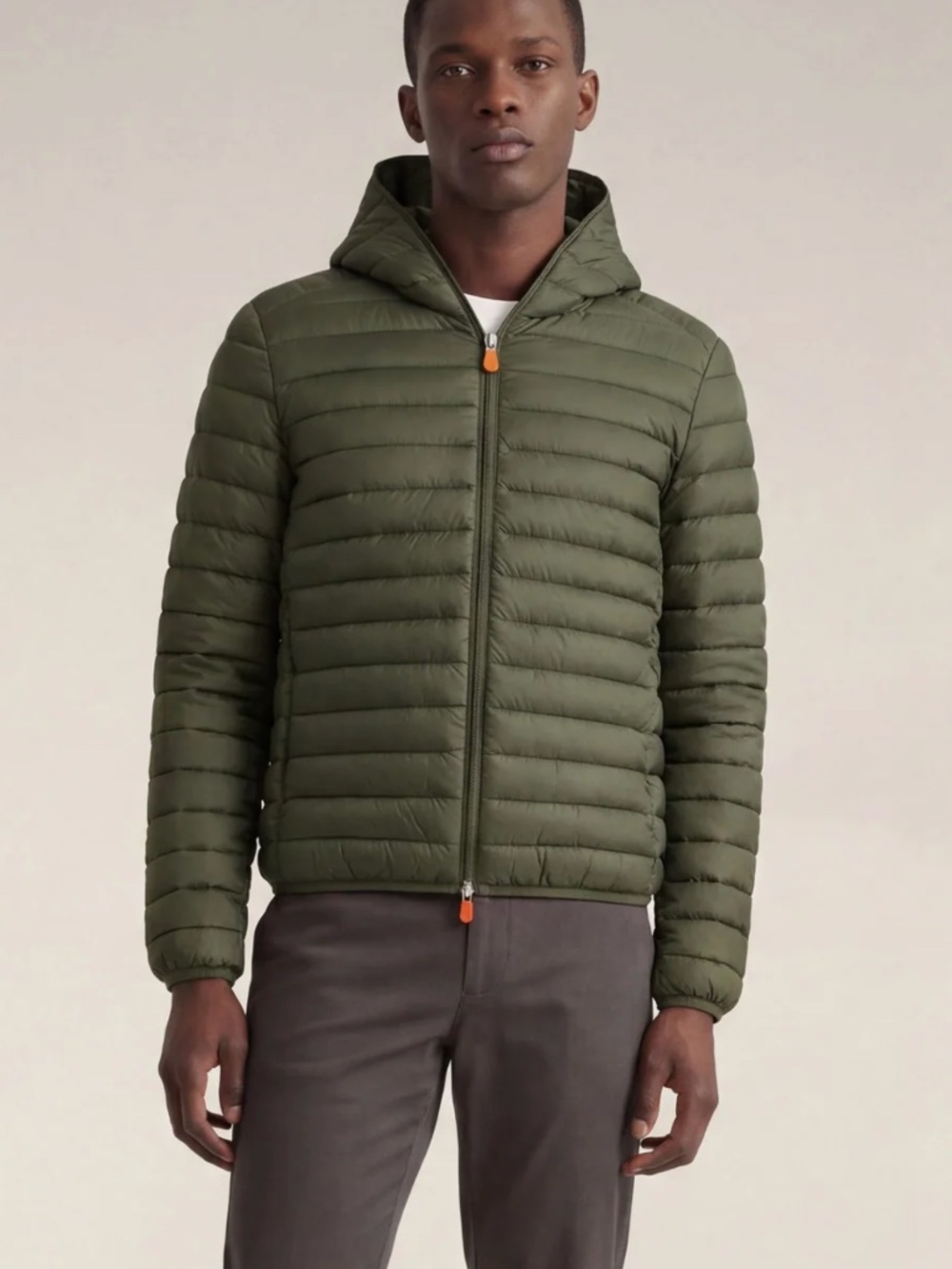 Save the Duck Puffer Jacket Men's Size Medium Winter Cozy (NOTE FLAW)